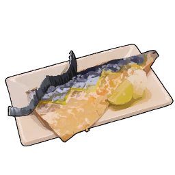 鹽烤鞘刀魚