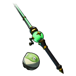 中級釣竿（武道蛙）